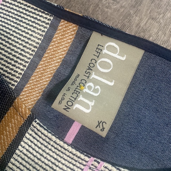 Dolan Left Coast Stripe Jacquard Bell Sleeve Top XS - Picture 3 of 5